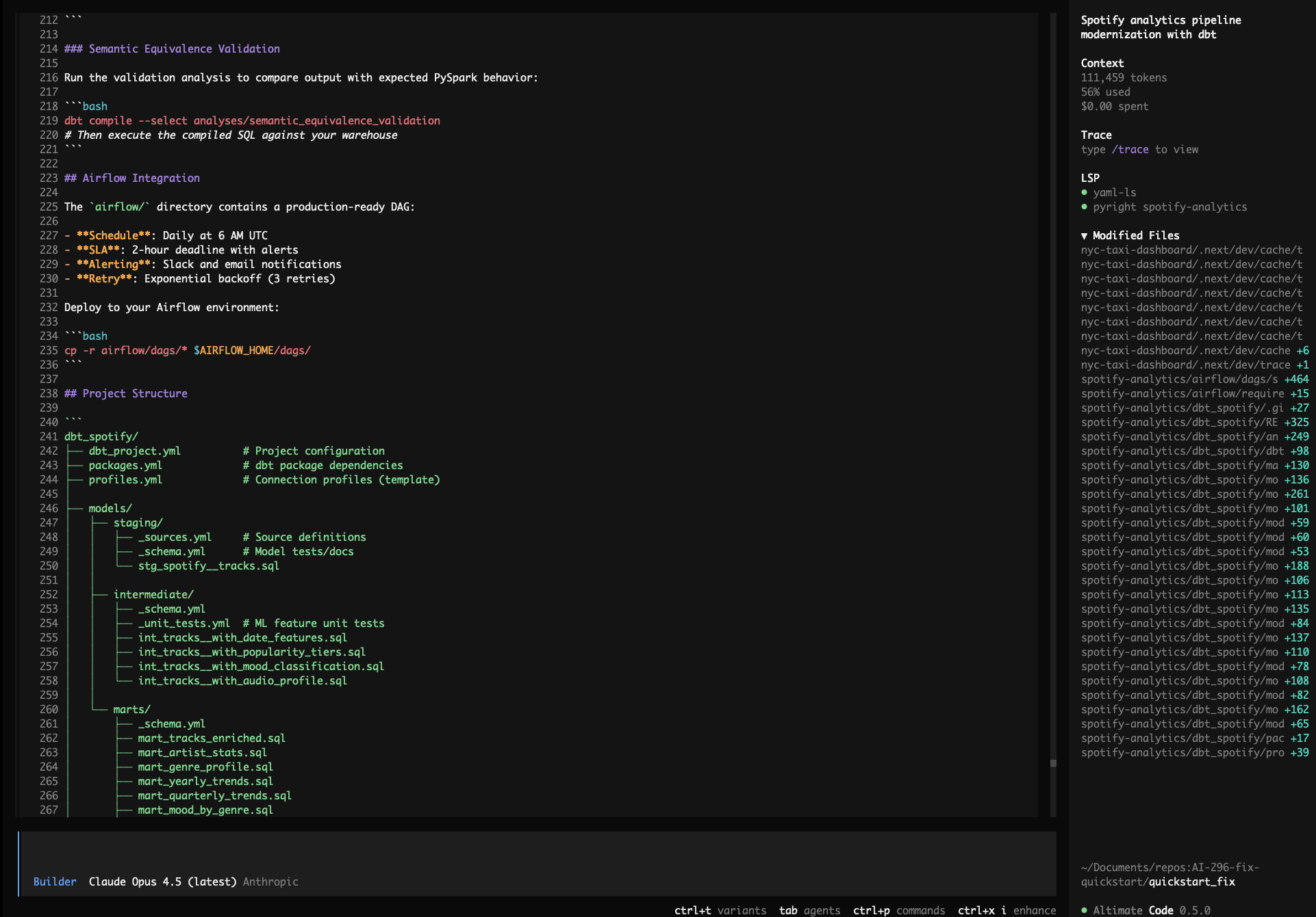 Spotify Analytics Pipeline